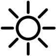sun icon sun icon